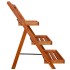Soporte para plantas de 3 niveles madera de acacia 50x63x80