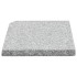 Base de peso de sombrilla de granito cuadrada gris 25
