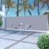 Toldo lateral retráctil 160x500 cm