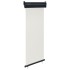 Toldo lateral de balcón color crema 65x250