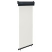 Toldo lateral de balcón color crema 65x250 cm