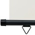 Toldo lateral de balcón color crema 65x250