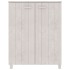 Zapatero HAMAR madera maciza de pino blanca 85x40x108