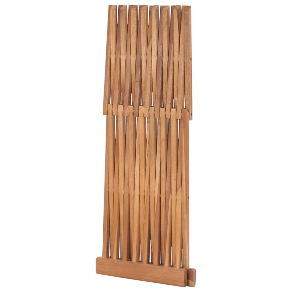 Taburete plegable de madera maciza de teca 40x32x45