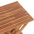 Taburete plegable de madera maciza de teca 40x32x45