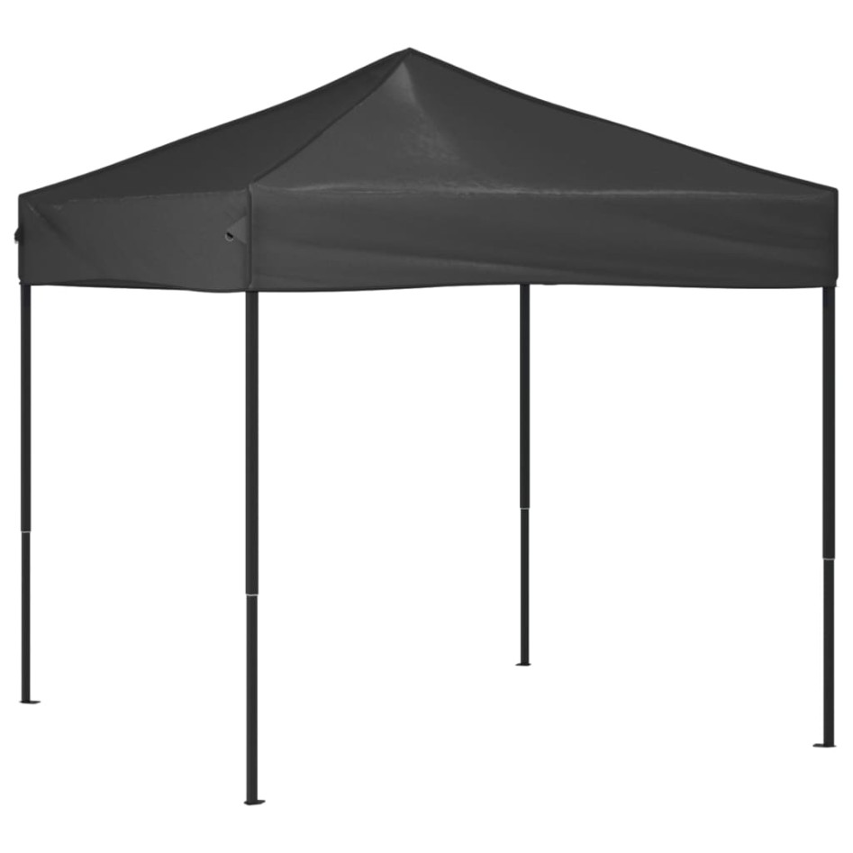 Carpa para fiestas plegable gris antracita 2x2