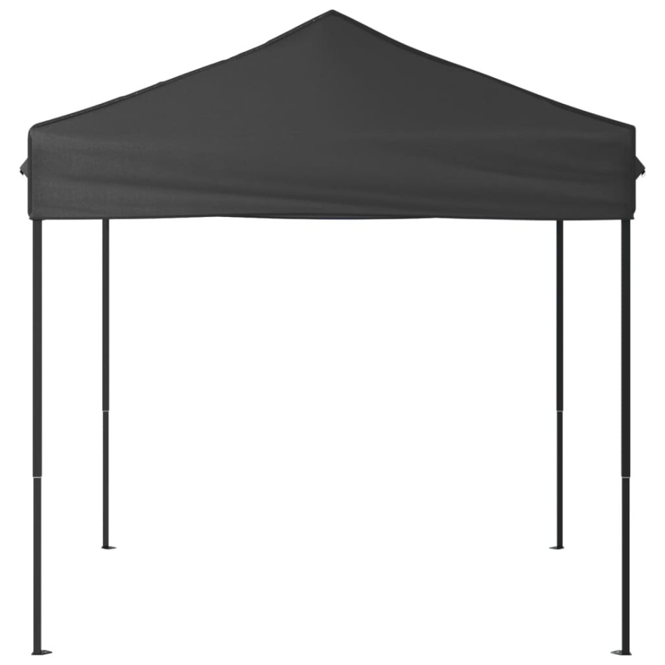 Carpa para fiestas plegable gris antracita 2x2