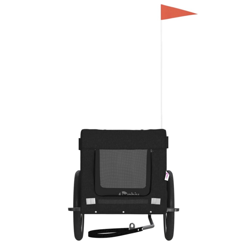 Remolque de bicicleta mascotas hierro tela Oxford