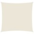 Toldo de vela cuadrado tela Oxford color crema 4,5x4,5
