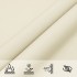 Toldo de vela cuadrado tela Oxford color crema 4,5x4,5