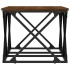 Mesa de centro madera contrachapada roble marrón 100x49x40