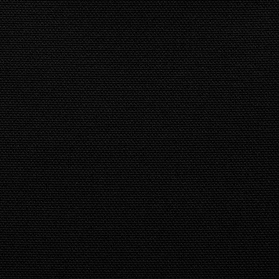 Toldo de vela rectangular tela Oxford negro 3x6