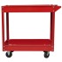 Carrito de herramientas de taller rojo 100