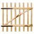 Puerta para valla 100x100 madera de avellano