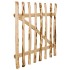 Puerta para valla 100x100 madera de avellano