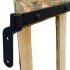 Puerta para valla 100x100 madera de avellano