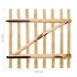 Puerta para valla 100x100 madera de avellano