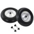 Ruedas de carretillas 2 uds con ejes macizo PU 4.00-8 390