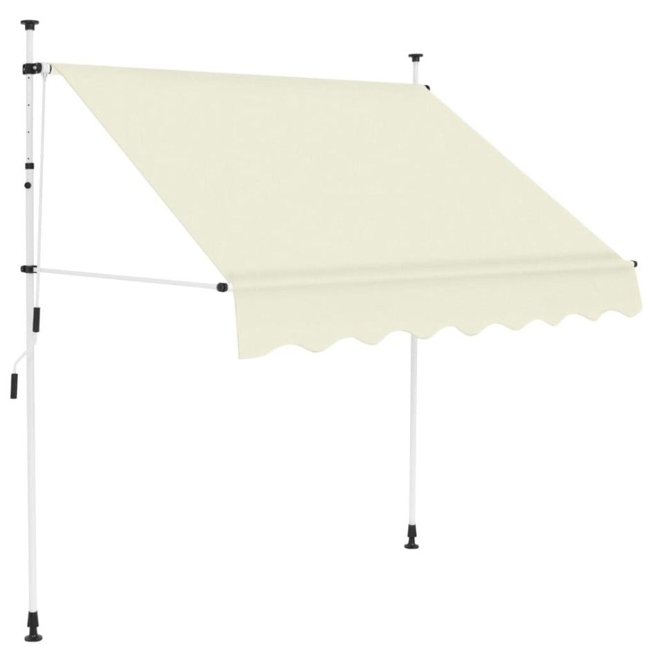 Toldo retráctil de operación manual 150 cm