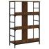 Estantería de madera ingeniería marrón roble 78,5x33x117,5