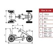 Kart de pedales Berg X-Cross BFR-3