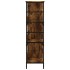 Estantería de madera ingeniería roble ahumado 78,5x33x117,5