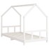 Estructura de cama para niños madera de pino blanco 90x200