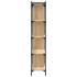 Librería 5 estantes madera ingeniería roble Sonoma 76x32x158