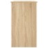 Escritorio madera contrachapada color roble Sonoma 90x45x76