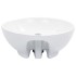 Lavabo con rebosadero 46,5x18 cm cerámica
