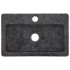 Lavabo de pared mármol gris 38x24x6,5