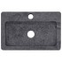 Lavabo de pared mármol gris 38x24x6,5