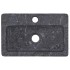 Lavabo de pared mármol gris 38x24x6,5