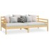 Sofá cama sin colchón madera maciza de pino 90x200