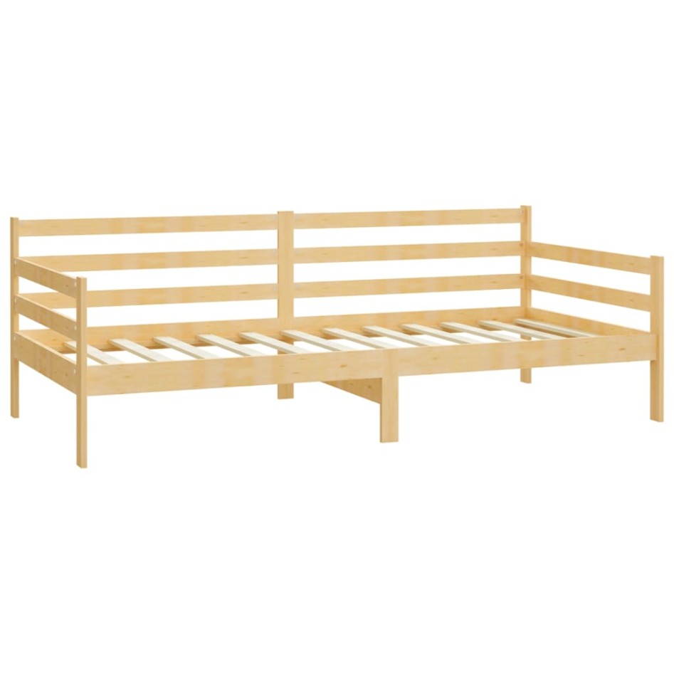 Sofá cama sin colchón madera maciza de pino 90x200