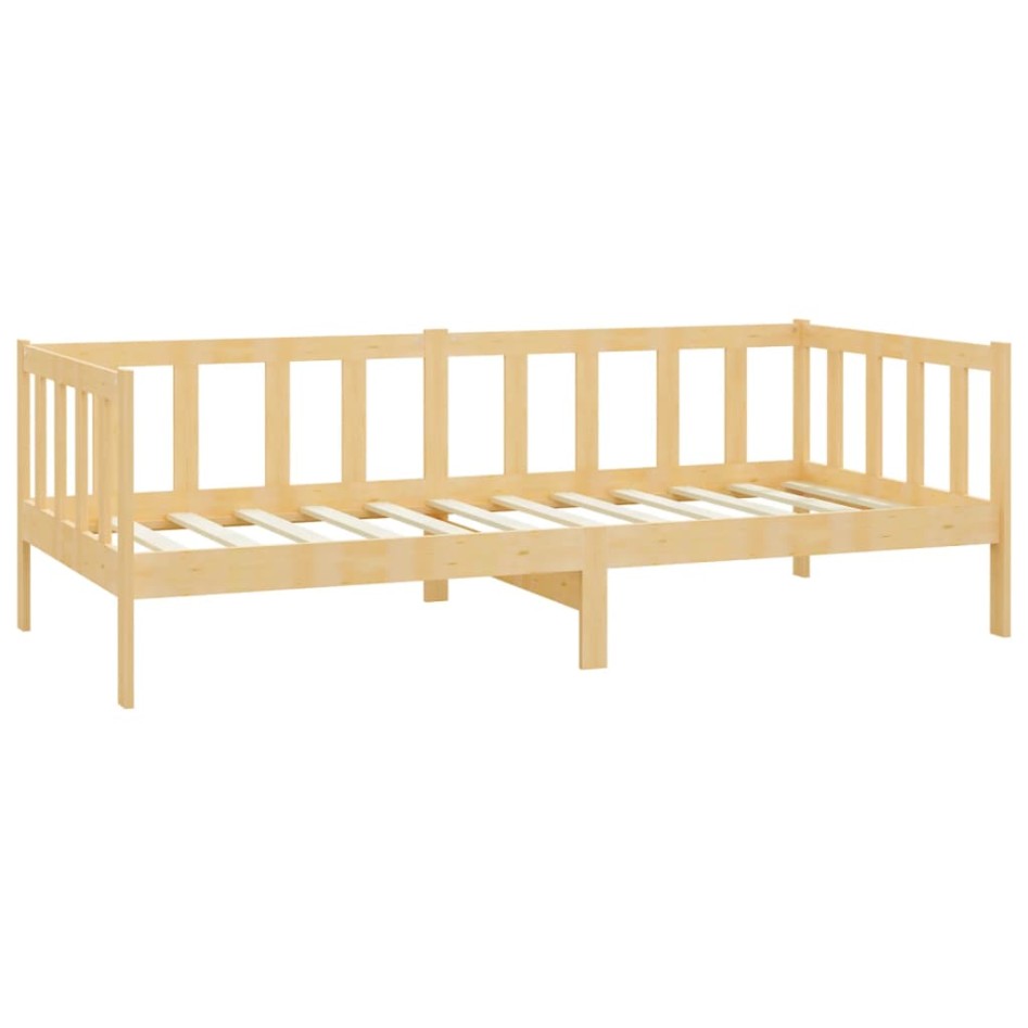 Sofá cama sin colchón madera maciza de pino 90x200