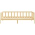 Sofá cama sin colchón madera maciza de pino 90x200