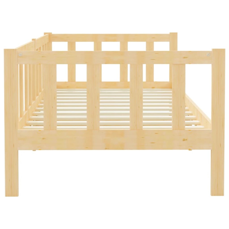 Sofá cama sin colchón madera maciza de pino 90x200