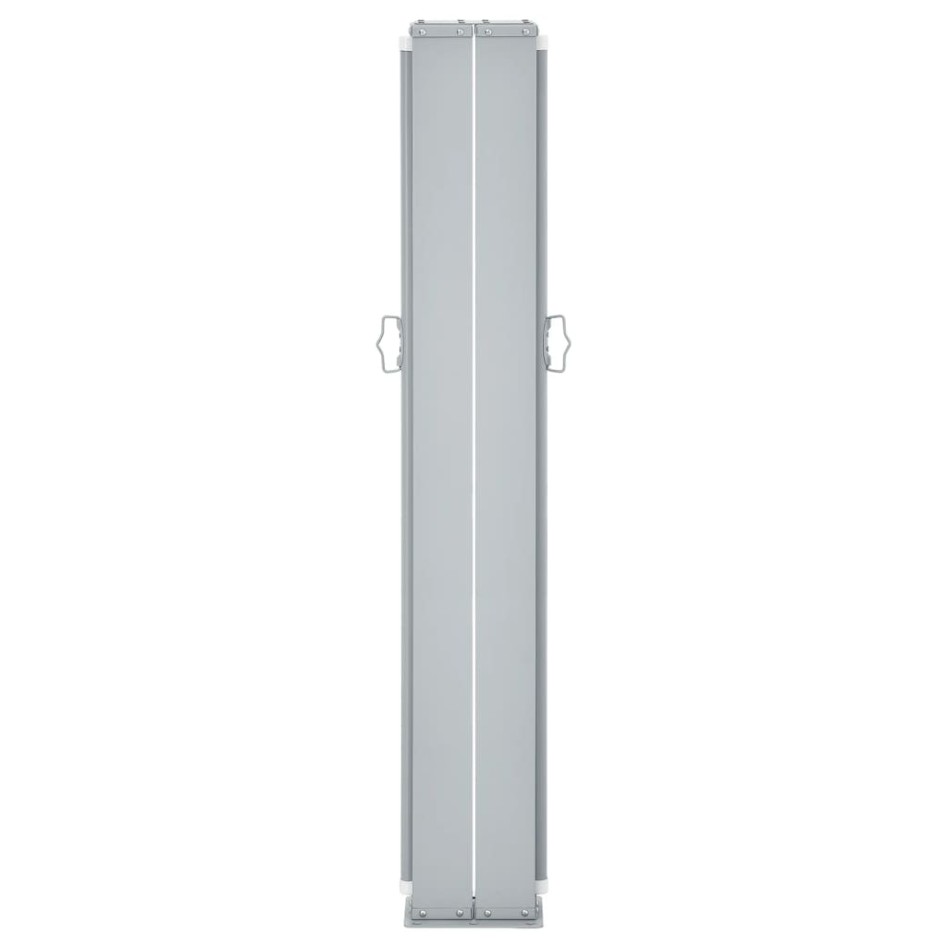 Toldo lateral retráctil rojo 140x600