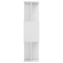 Estantería/divisor de espacios blanco brillante 80x24x96