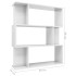 Estantería/divisor de espacios blanco brillante 80x24x96