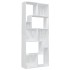 Estantería madera contrachapada blanco brillante 67x24x161