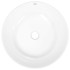 Lavabo redondo cerámica blanco 44x17