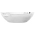 Lavabo de cerámica plateado 40x33x13,5