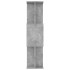 Estantería madera contrachapada gris hormigón