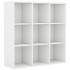 Estantería madera de ingeniería blanco 98x29x97,5
