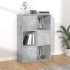 Armario almacenamiento madera contrachapada gris 60x29,5x90