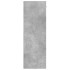 Armario almacenamiento madera contrachapada gris 60x29,5x90