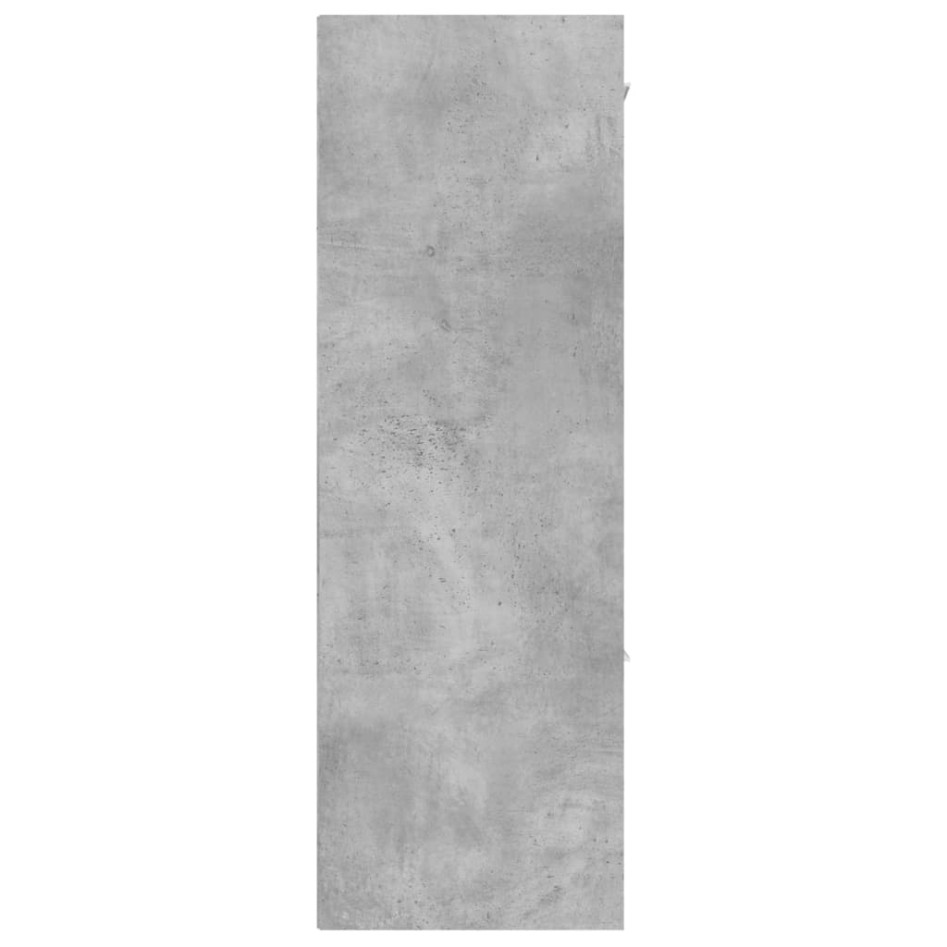 Armario almacenamiento madera contrachapada gris 60x29,5x90