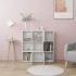 Estantería librería madera contrachapada blanco 90x30x90